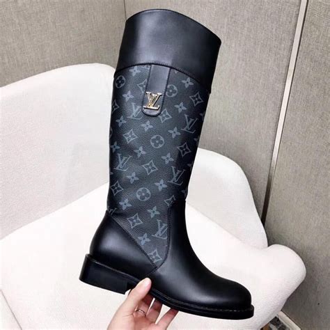 lv tall boots|louis vuitton bootie boots.